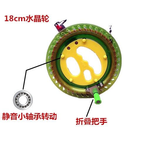 风筝线轮儿童成人放飞工具初学者防倒转轴承静音水晶abs包邮批发